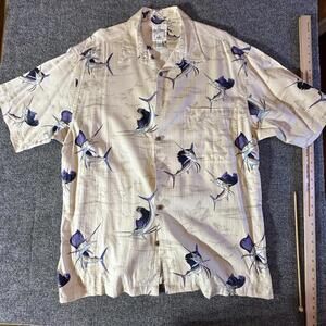 Guy Harvey XL Short Sleeve Fishing Shirt - Unique Marlin Design